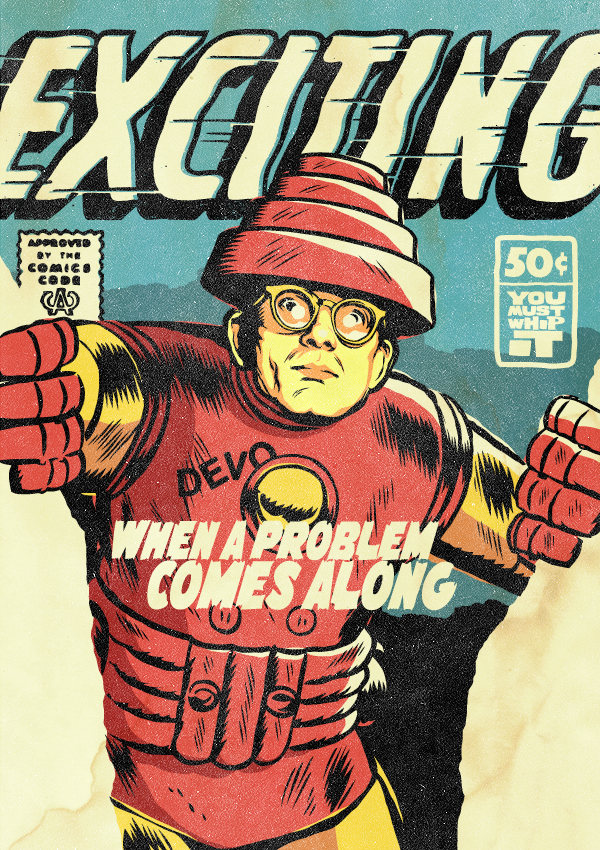 Post-Punk and New Wave Rock Stars Reimagined as Comic Book Superheroes ...