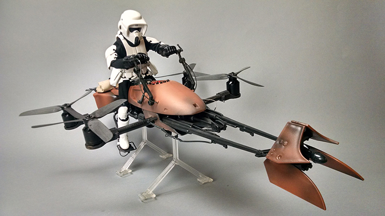 Star Wars Speeder Bike Quadcopter