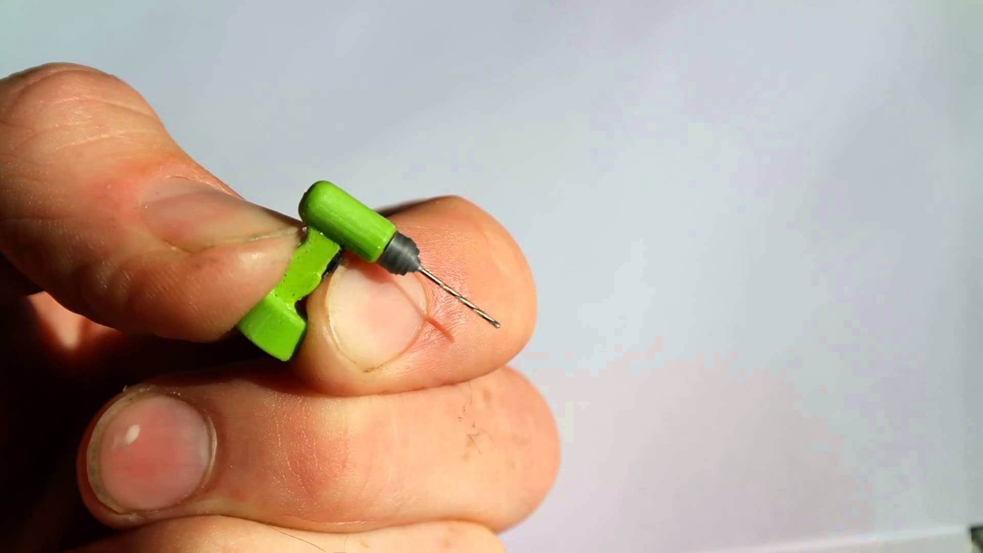 A Tiny 3D Printed Electric Drill That 
