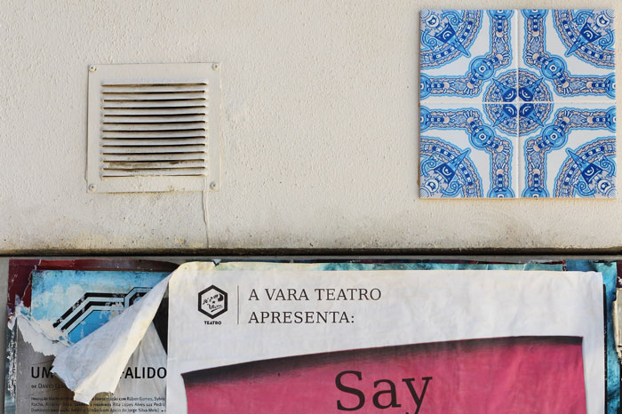 Portuguese Tile Pattern Street Art