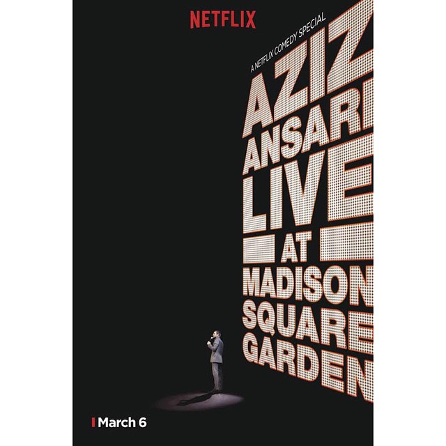 aziz ansari live at madison square garden