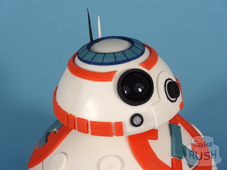 Star Wars BB-8 Cake