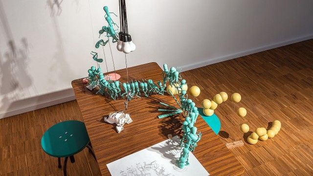 CGI Animation and 3D-Printed Installation