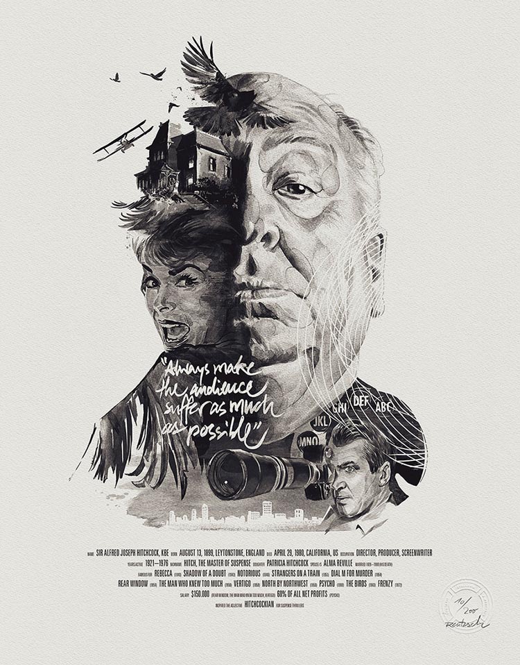 Film Director Posters by Julian Rentzsch and stellavie