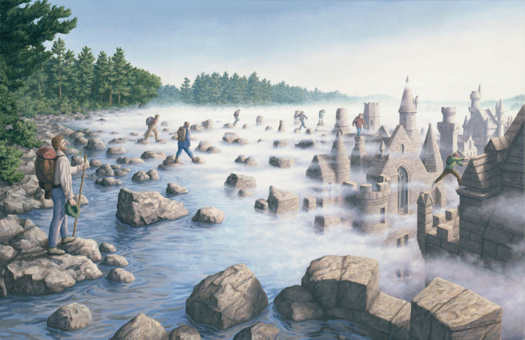 Surreal Magic Realism Paintings by Rob Gonsalves