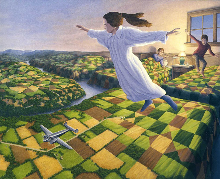 Surreal Magic Realism Paintings by Rob Gonsalves