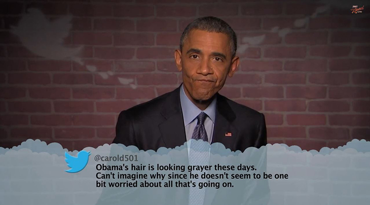 Mean Tweets - President Obama Edition