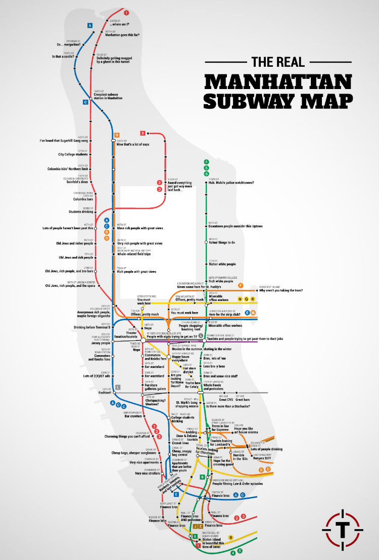 Printable Manhattan Subway Map Printable Manhattan Subway Map