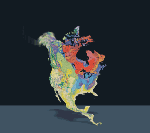 Bizarre Animated Geography by ABVH