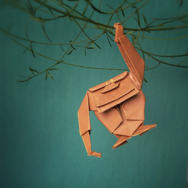 Origami Animal Sculptures by Wenche Lise Fossland
