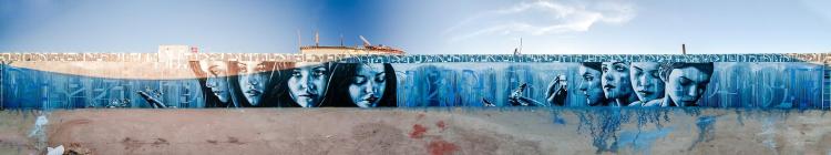 Kinetoscope Mural by Christina Angelina and Ease One