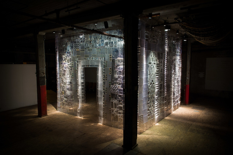 Blister Pact Plastic Installation by Ian Trask
