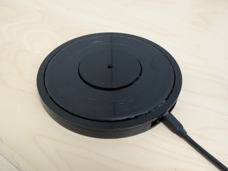 Universal Record Plays Digital Audio on a Turntable