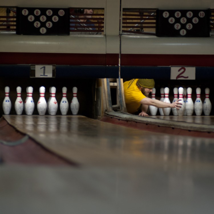 The LittleKnown Bowling Alley at McMurdo Station in Antarctica