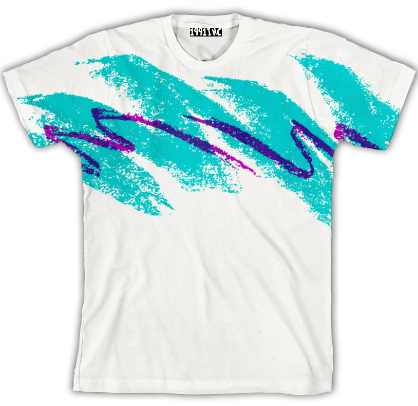 A Line of Tops Featuring the Iconic Squiggly 'Jazz' Waxed Paper Solo ...