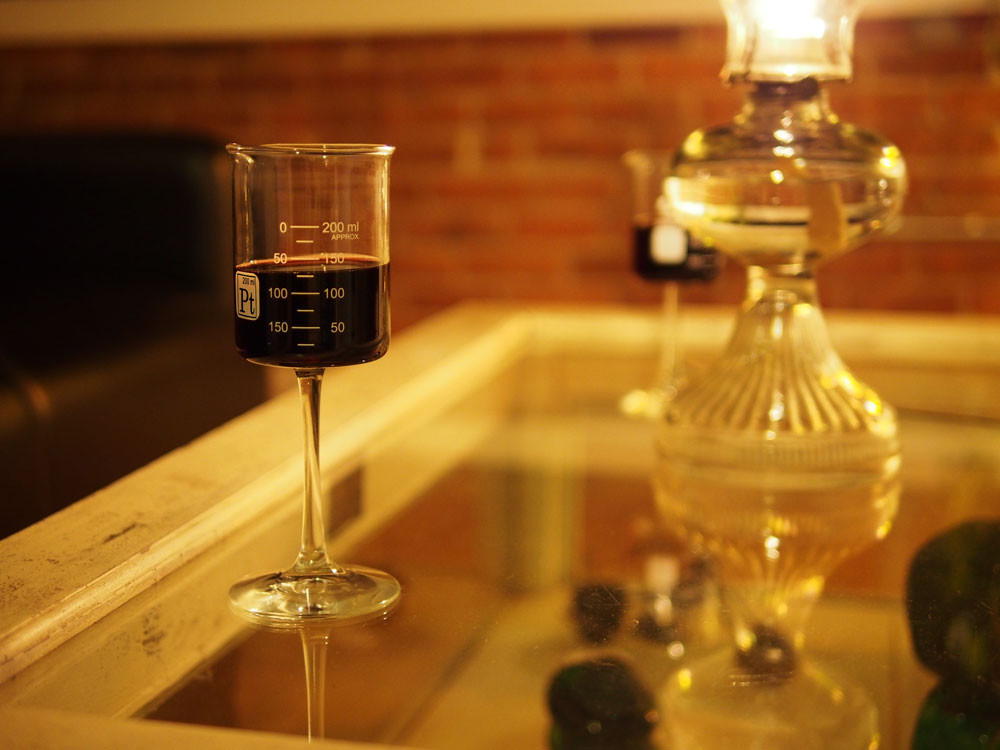Laboratory Beaker Wine Glasses