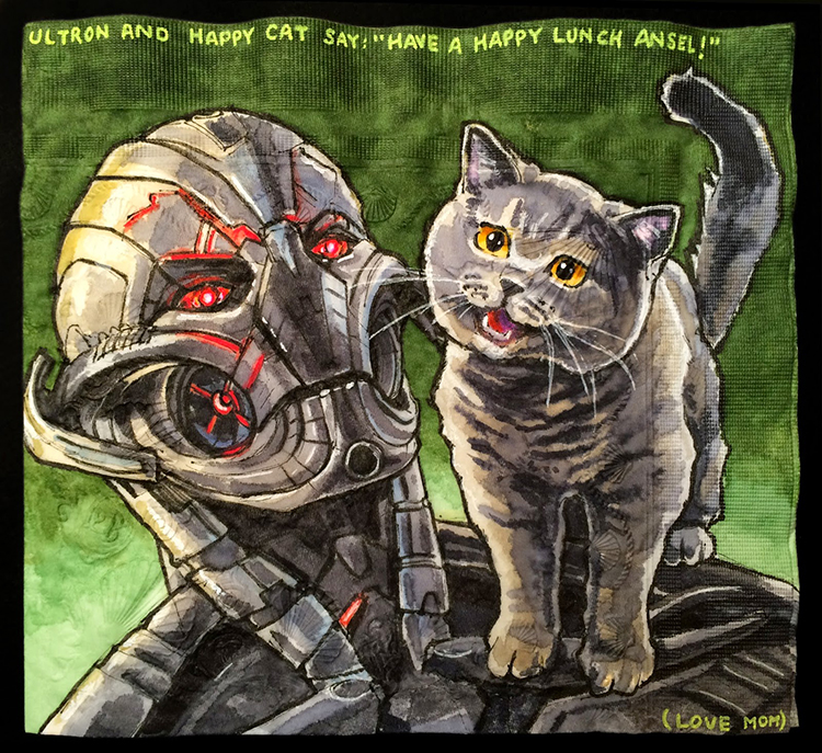 Ultron and Happy Cat
