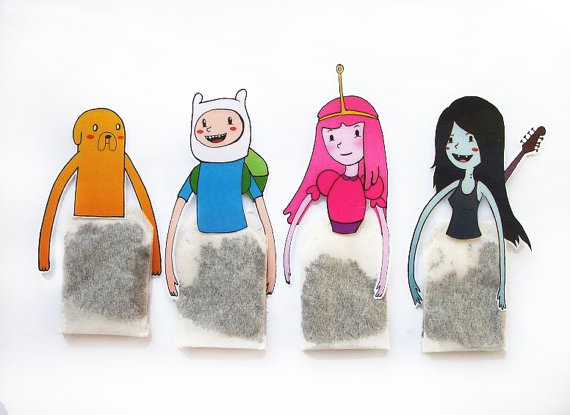 Adventure Time tea hangers