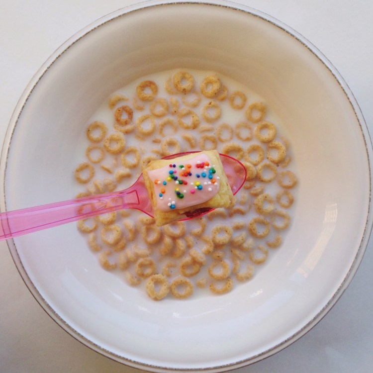 Pop-Tart Cereal with Cheerios