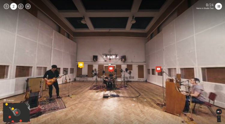 Inside Abbey Road Interactive Feature by Google and Abbey Road Studios