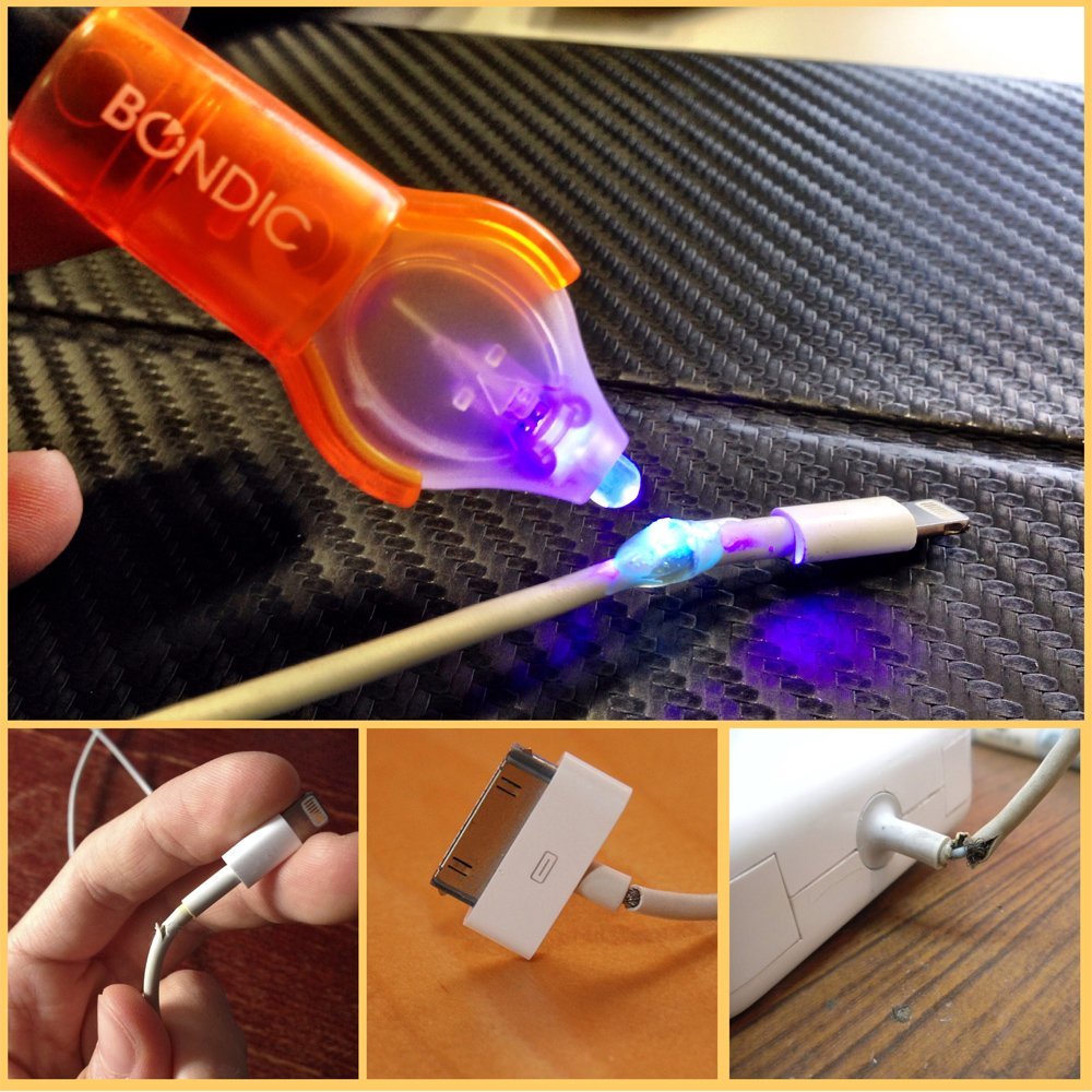 Bondic, A Welder of Liquid Plastic That Hardens Under an LED Ultraviolet Light