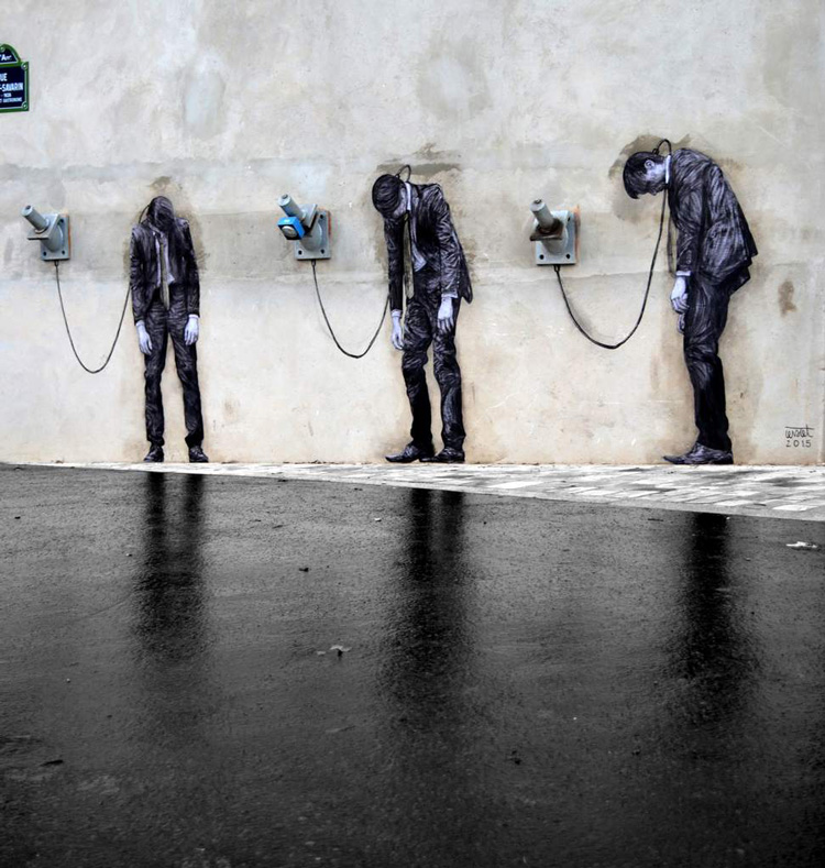 Playful Street Art Installations by Charles Leval