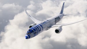 R2-D2 Star Wars Dreamliner Jet
