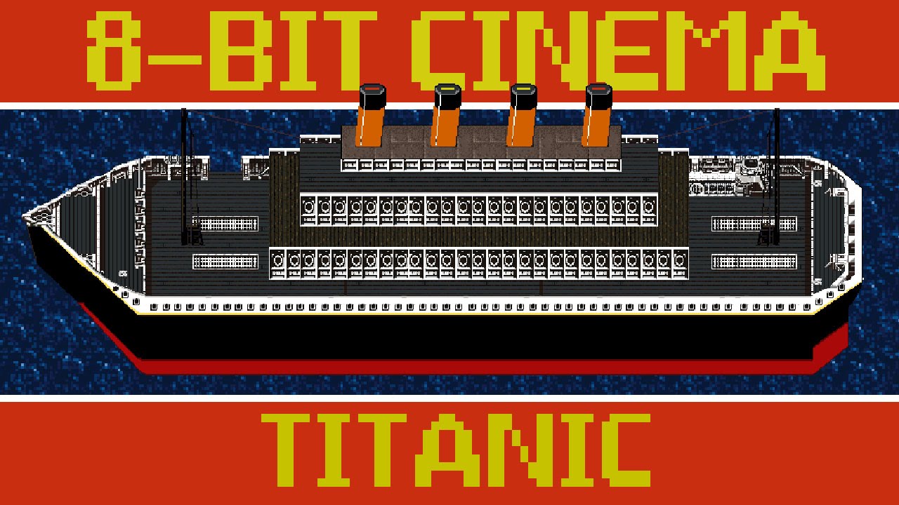 The Epic Disaster Film 'Titanic' Retold as an 8-Bit Animated Video Game