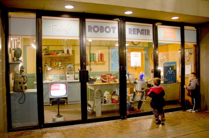 Robot Repair Shop