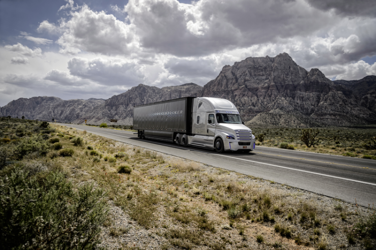 First Self-Driving Big Rig Truck