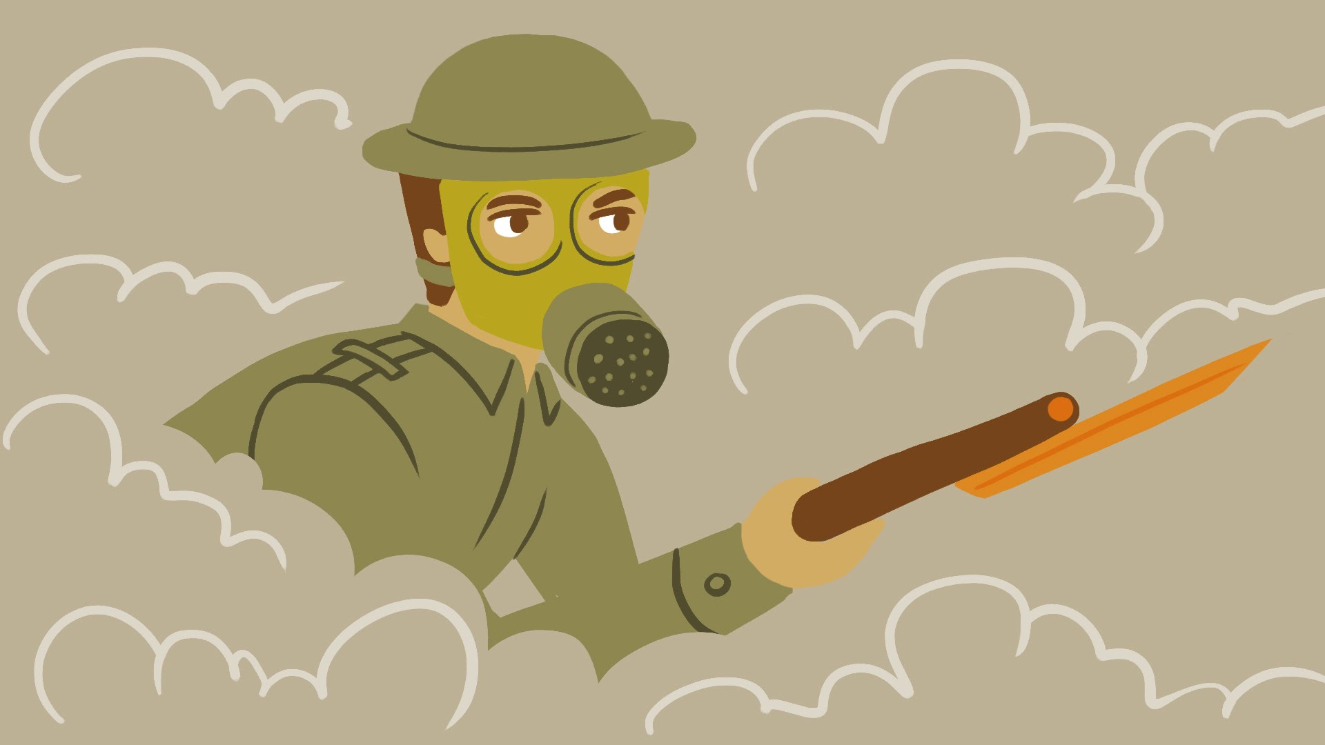 Weapon history. Animated History.