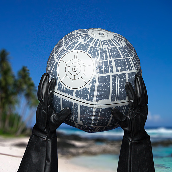 Wasserball Star Wars™ Todesstern II 33 cm Death Star II™ Schwimmball Ball 