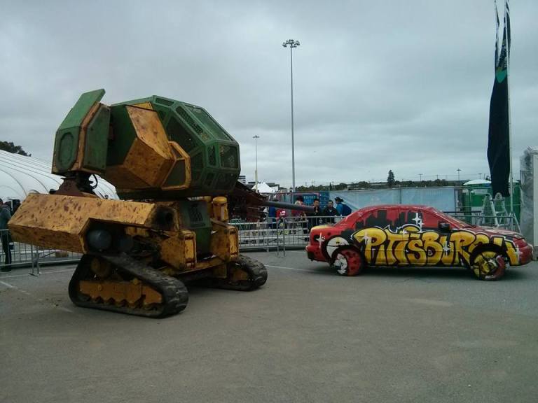 MegaBot at MakerFaire