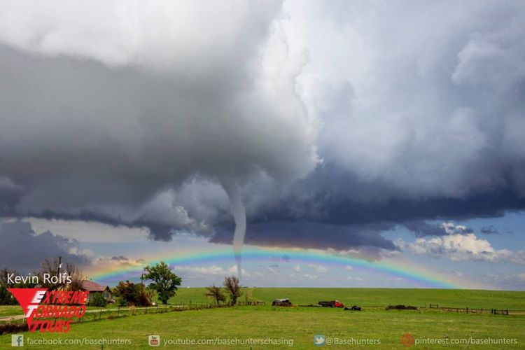 rainbow tornado