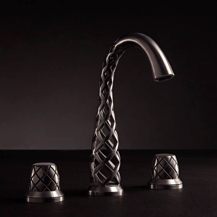 Luxury 3d-Printed twisty faucet