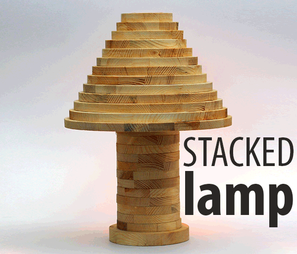 Animated Stacked lamp