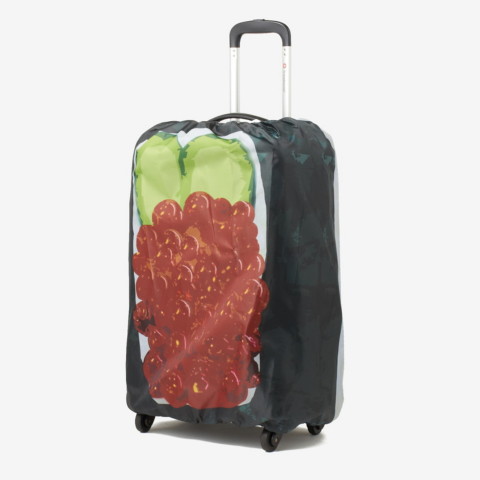 ikura sushi suitcase cover2