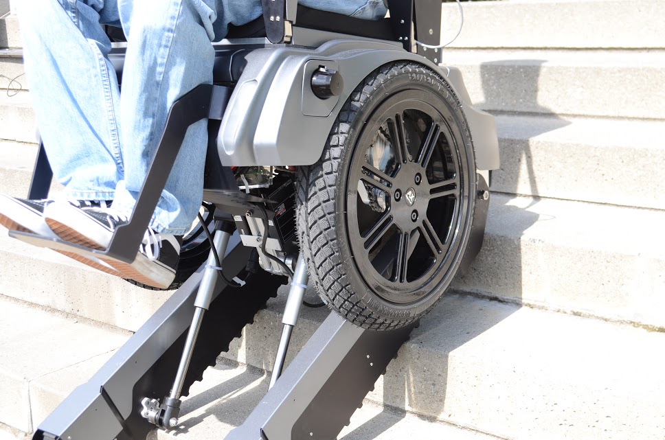 The Scalevo, An Electric Wheelchair Capable of Climbing or Descending