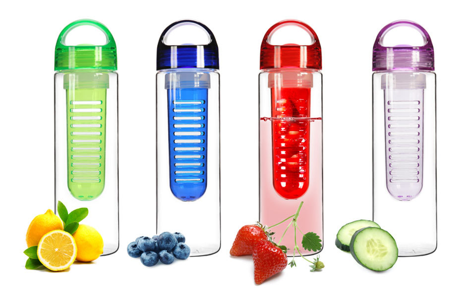 The Tritan Infusion Water Bottle, A Portable Way to Infuse Water With ...