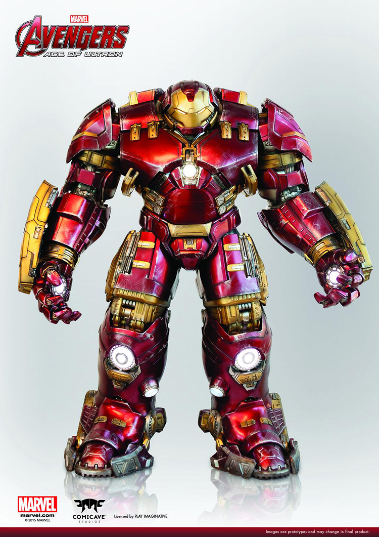 Hulkbuster Iron Man Pewter Keychain or Bag Charm Details about   Marvel Avengers Age Of Ultron 