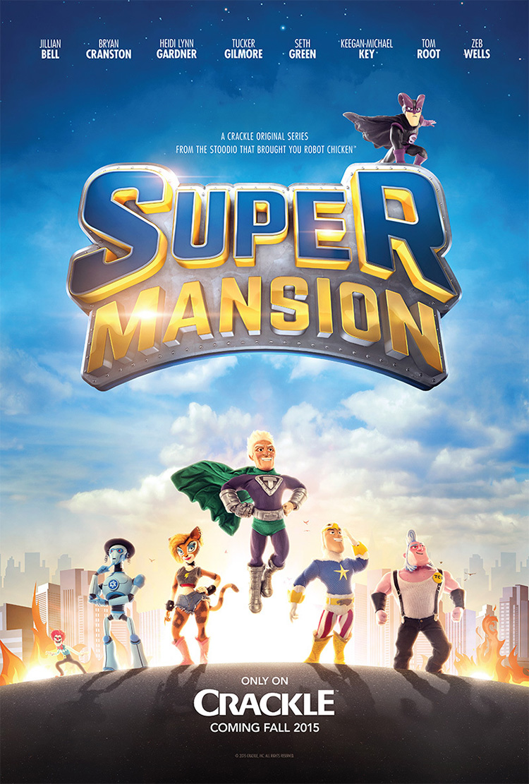 SuperMansion', An Animated TV Show by 'Robot Chicken' With Bryan Cranston  as an Aging Superhero