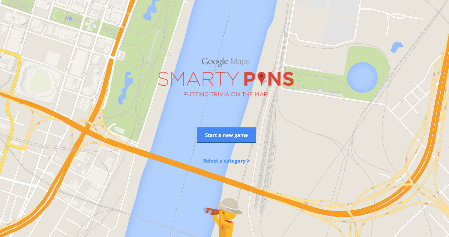 Smarty Pins, A New Trivia Game Built on Google Maps Where Players