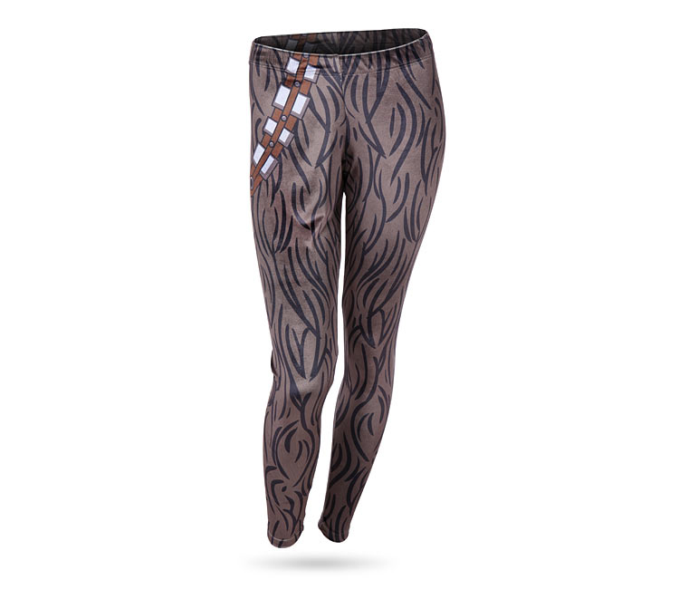Star Wars Chewbacca Womens Velvet Leggings 