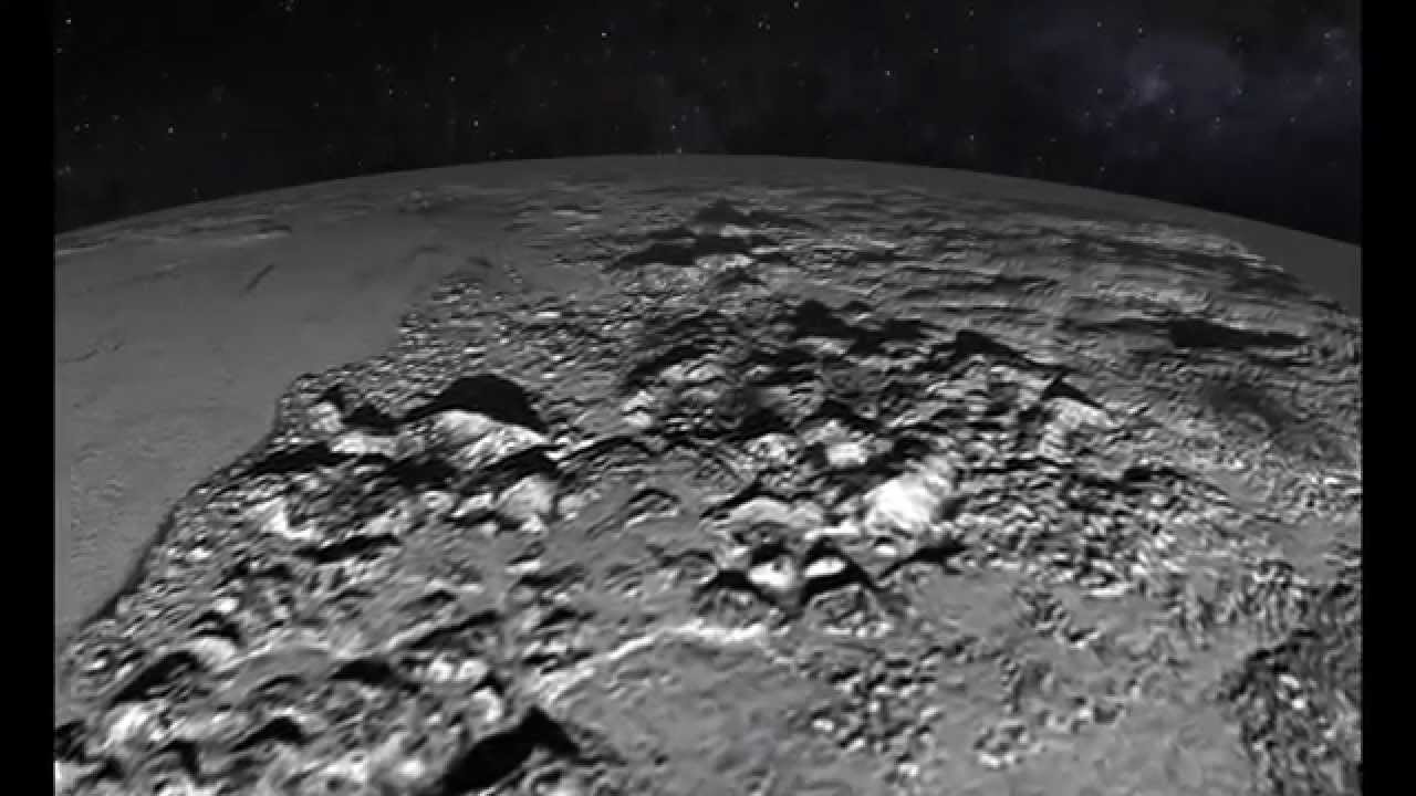 NASA Releases Simulated Flyby Animations Of Pluto's Mountains And ...