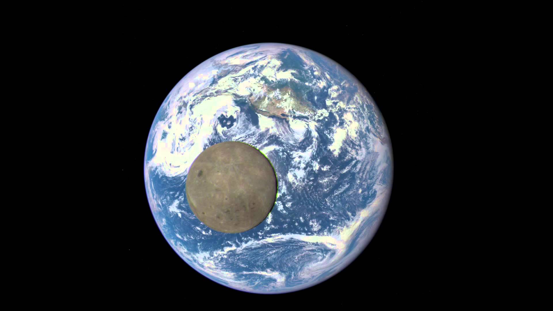 Nasa Releases An Epic View Of The Moon Transiting The Earth Taken