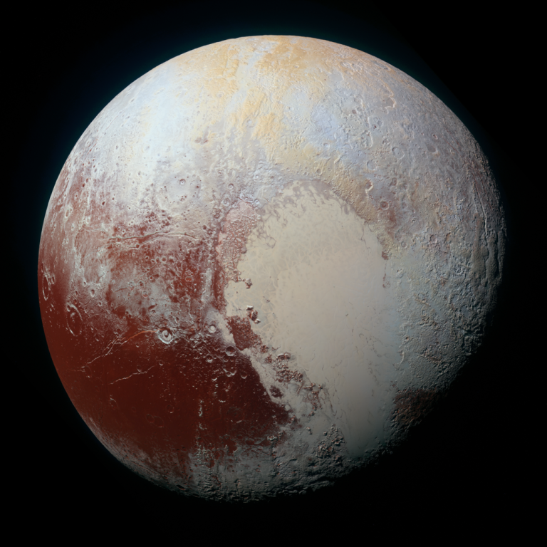 Color Image of Pluto