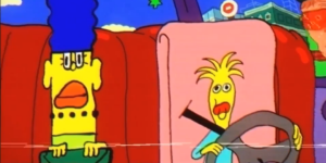 Bizarre VHS Simpsons