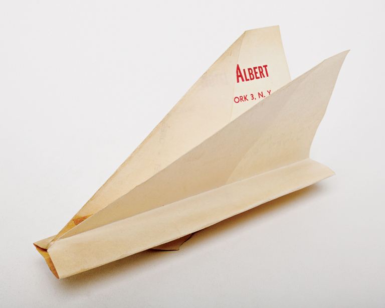 Harry Smith paper airplane collection