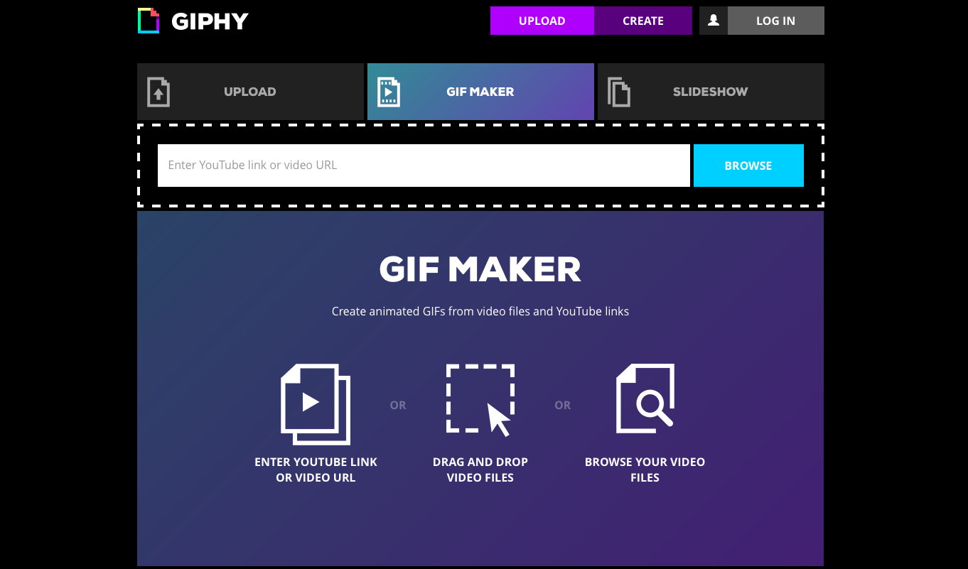 Online GIF-Making Tools : GIF making