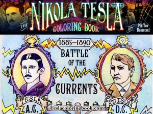 Nikola Tesla Coloring Book
